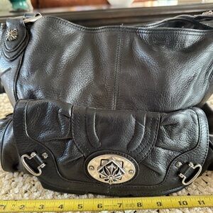 Black Leather Women's Bag